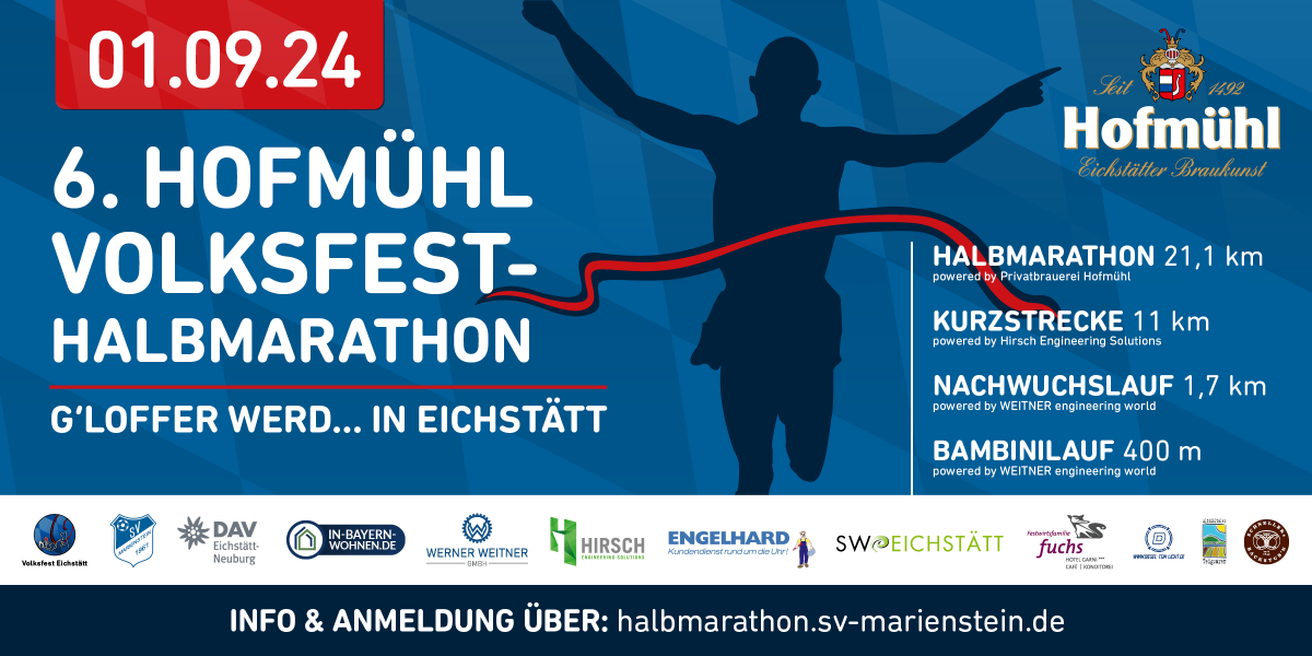 Hofmühl-Volksfest-Halbmarathon